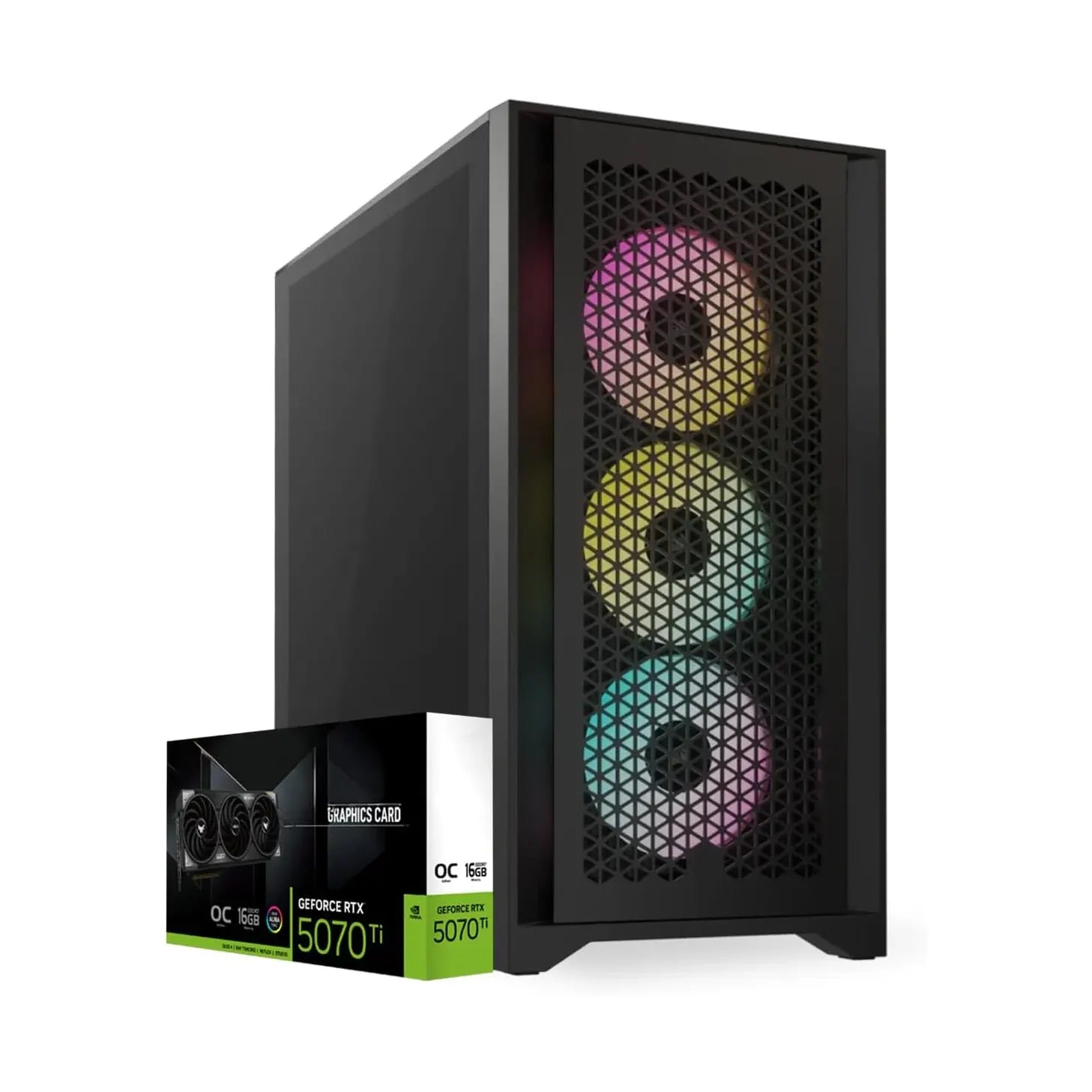 First Wave Black Shadow Professional Workstation PC – Intel Core i7-14700KF | 360mm Liquid Cooling | High-Performance Creator & Engineering Desktop | WiFi | 3-Year Warranty