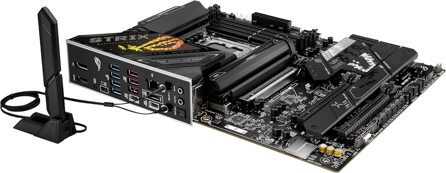 ASUS ROG Strix Z890-H Gaming WiFi Motherboard – LGA 1851 Socket, Z890 Chipset, ATX