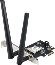 ASUS PCE-AXE5400 WiFi 6E PCIe Adapter – Dual-Band, OFDMA & MU-MIMO, High-Speed Wireless Networking
