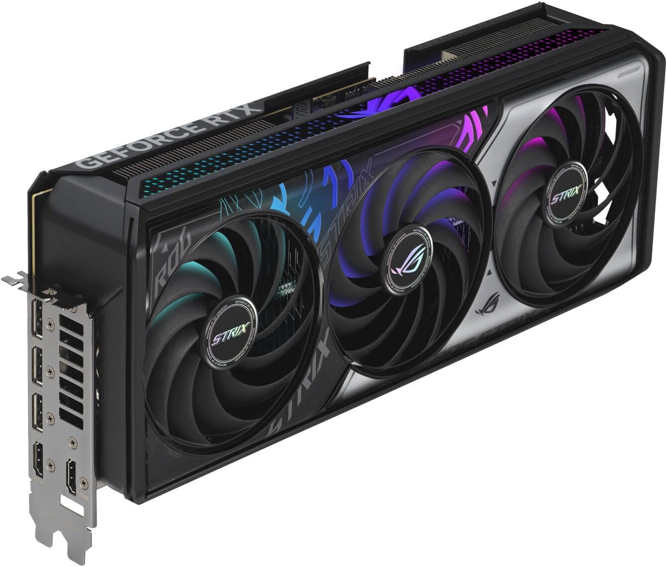 ASUS ROG Strix GeForce RTX 5070 Ti Overclocked Edition Gaming Graphics Card – 16GB GDDR6, PCIe 4.0, Dual Fan Cooling, Ray Tracing, Aura Sync