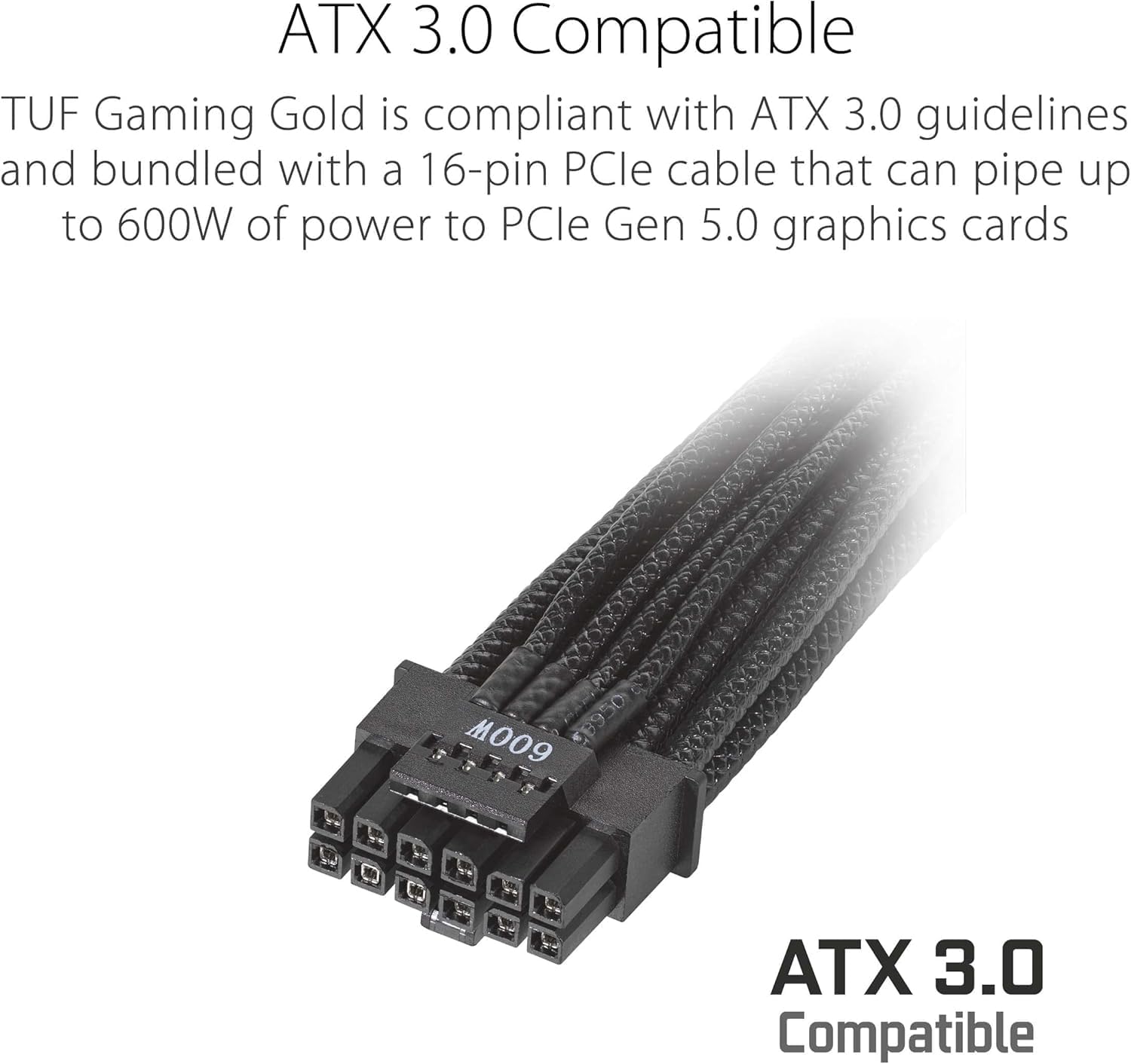 ASUS TUF Gaming 1000W Power Supply – 80 Plus Gold, Fully Modular, High-Performance PSU, CE & UK Plug
