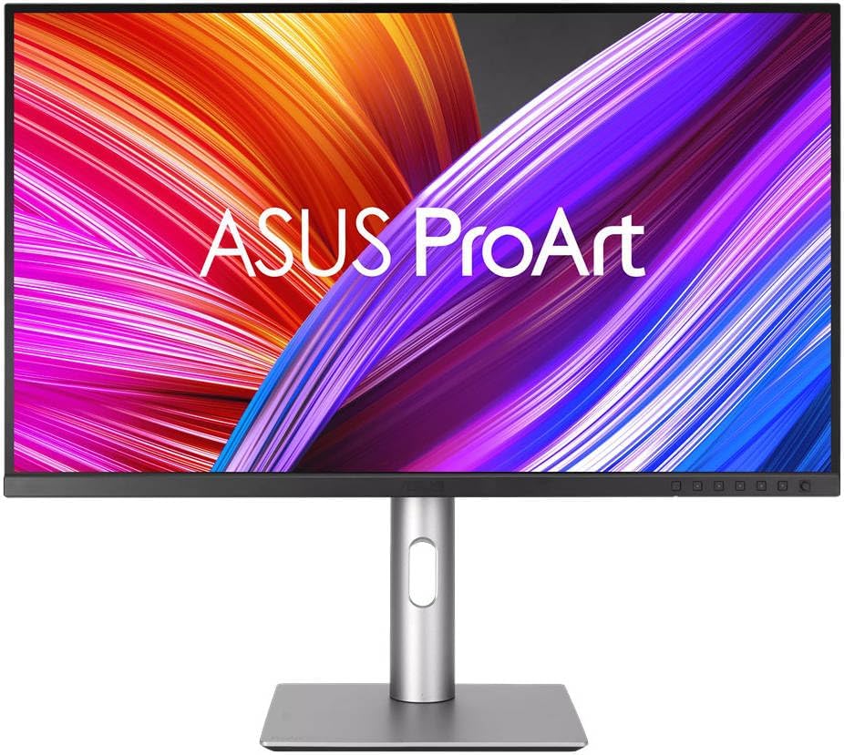ASUS PA279CRV 27" Professional Monitor – 5ms Response, 3840x2160 4K UHD, 60Hz, DisplayPort + HDMI + USB-C + USB Hub + Built-in Speakers, Black