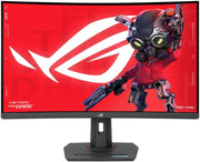 ASUS ROG Strix XG32WCS Gaming Monitor – 32", 2560x1440 QHD, 180Hz, 1ms Response, DisplayPort + HDMI + USB-C, Black