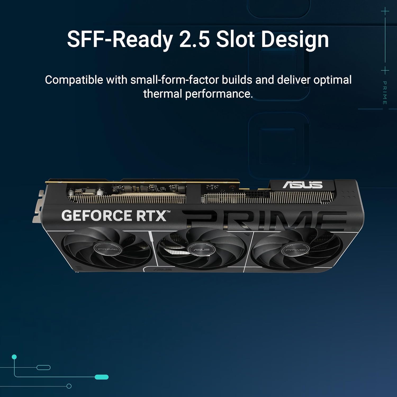 ASUS Prime GeForce RTX 5080 Overclocked Edition 16GB Graphics Card – GDDR6, PCIe 4.0, Dual Fan, Ray Tracing