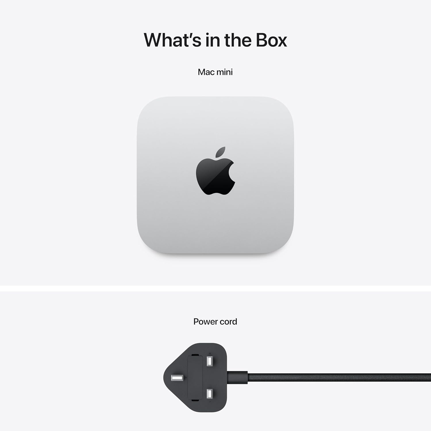 Apple Mac Mini Desktop Computer, Apple M4 Chip with 10-core CPU, 10-core GPU, 16-core Neural Engine, 24GB RAM, 512GB SSD, 3x Thunderbolt 4 Ports, HDMI Port, 2x USB-C Ports, Silver | MCYT4LLA