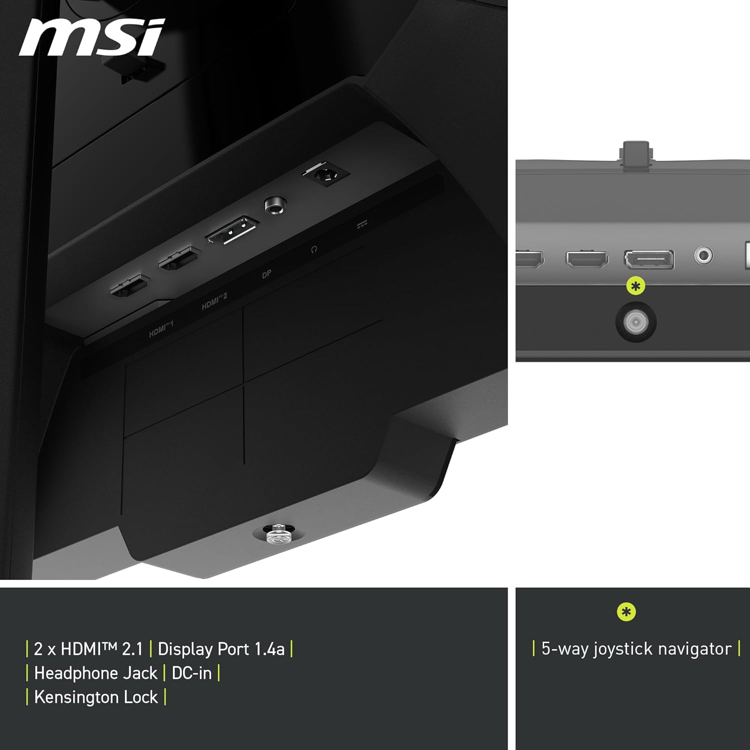 MSI MAG 274QPF X30MV Gaming Monitor – 27" WQHD (2560×1440) VA | 300Hz | 0.5ms | HDR | Adaptive Sync | Flat Display MSI