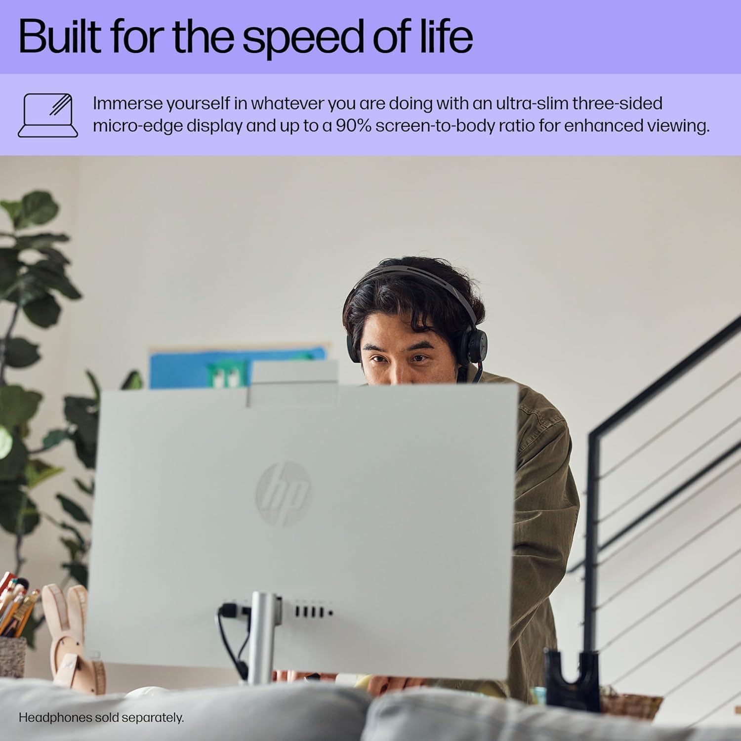 HP All-in-One Desktop PC – Intel Core i7-1355U | 16GB RAM | 512GB SSD | 27" Full HD Display | Windows 11 Pro | White | Includes First Wave USB Document Scanner with OCR