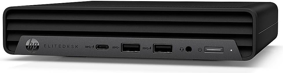 HP Elitedesk 805 G6 SFF Desktop Mini PC, AMD R5 Pro 3.7 GHz, 16GB RAM,  256GB SSD,  AMD Radeon Vega 7 Graphics, 64 GB Max Memory Capacity, Windows 10 Pro Home, Black | 3E4B8US#ABA