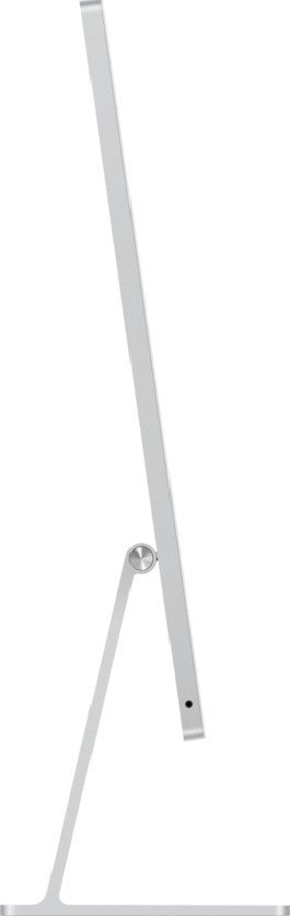 Apple iMac 2021 24'' 4.5K Retina Display PC, 4480x2520 Resolution, M1 8 Core CPU / 8 Core GPU, 16GB RAM, 512GB SSD, English Keyboard, macOS, Gigabit Ethernet, Silver | Z12R001WA