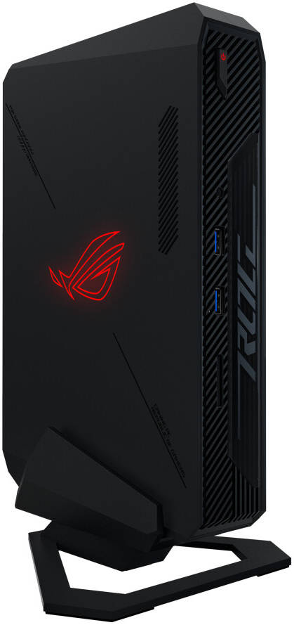 ASUS ROG NUC RNUC14SRKU7168A2I Gaming Computer, Intel Core Ultra 7 155H, 16GB RAM, 512GB SSD, GeForce RTX 4060 GPU, Wi-Fi 6E + BT5.3 Connectivity, Win11, EU Cord, Black | 90AS0051-M00050