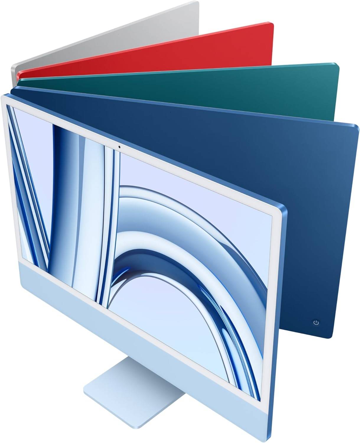 Apple 24" iMac AIO Desktop Computer with M3 Chip, 4.5K Retina Display, 8-Core CPU and 10-Core GPU, 24GB RAM, 2TB SSD, Magic ENG K/B w/ Touch ID, Numeric Keypad & Magic Mouse, macOS, Yellow | Z19F001P0