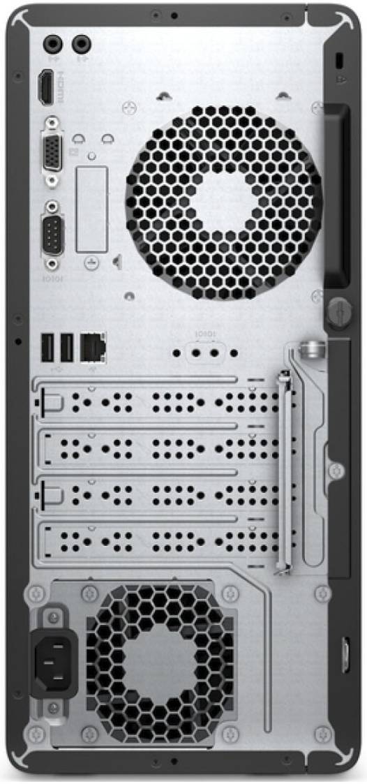 HP 290 G4 Microtower PC Bundle, 10th Gen Intel Core i5 10400 Processor, 4GB RAM, 1 TB HDD, Integrated Intel UHD Graphics USB Wred KBD/Optical Mouse, DVD-WR, DOS, Black | 5L4S0ES#BH5
