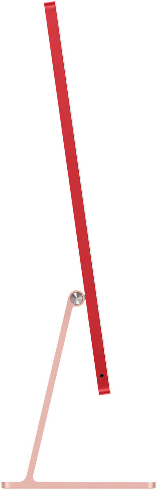 Apple iMac 2021 24'' 4.5K Retina Display PC, 4480x2520 Resolution, M1 8 Core CPU / 8 Core GPU, 8GB RAM, 512GB SSD, English Keyboard, macOS, Gigabit Ethernet, Pink | MGPN3LL/A