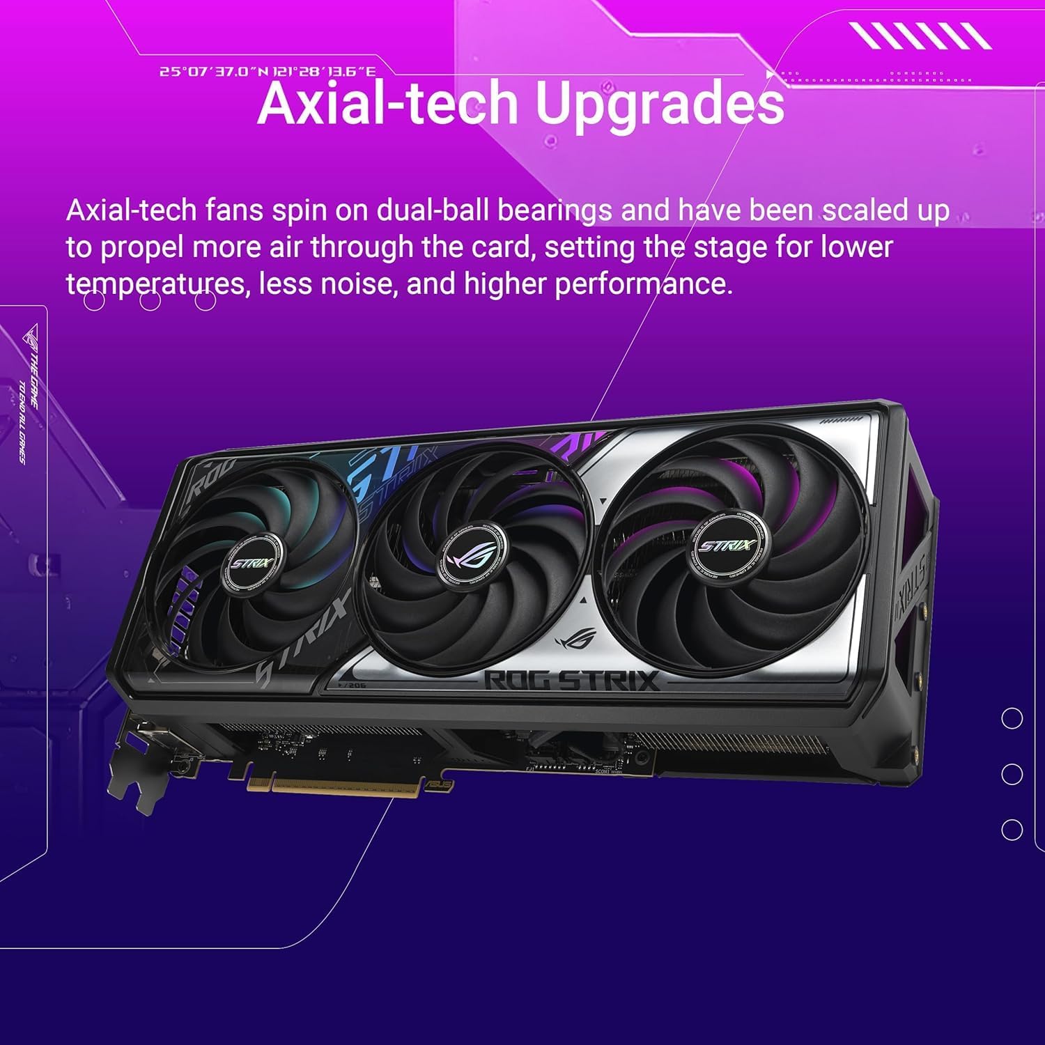 ASUS ROG Strix GeForce RTX 5070 Overclocked Edition Gaming Graphics Card – 12GB GDDR6, PCIe 4.0, Dual Fan Cooling, Ray Tracing, Aura Sync