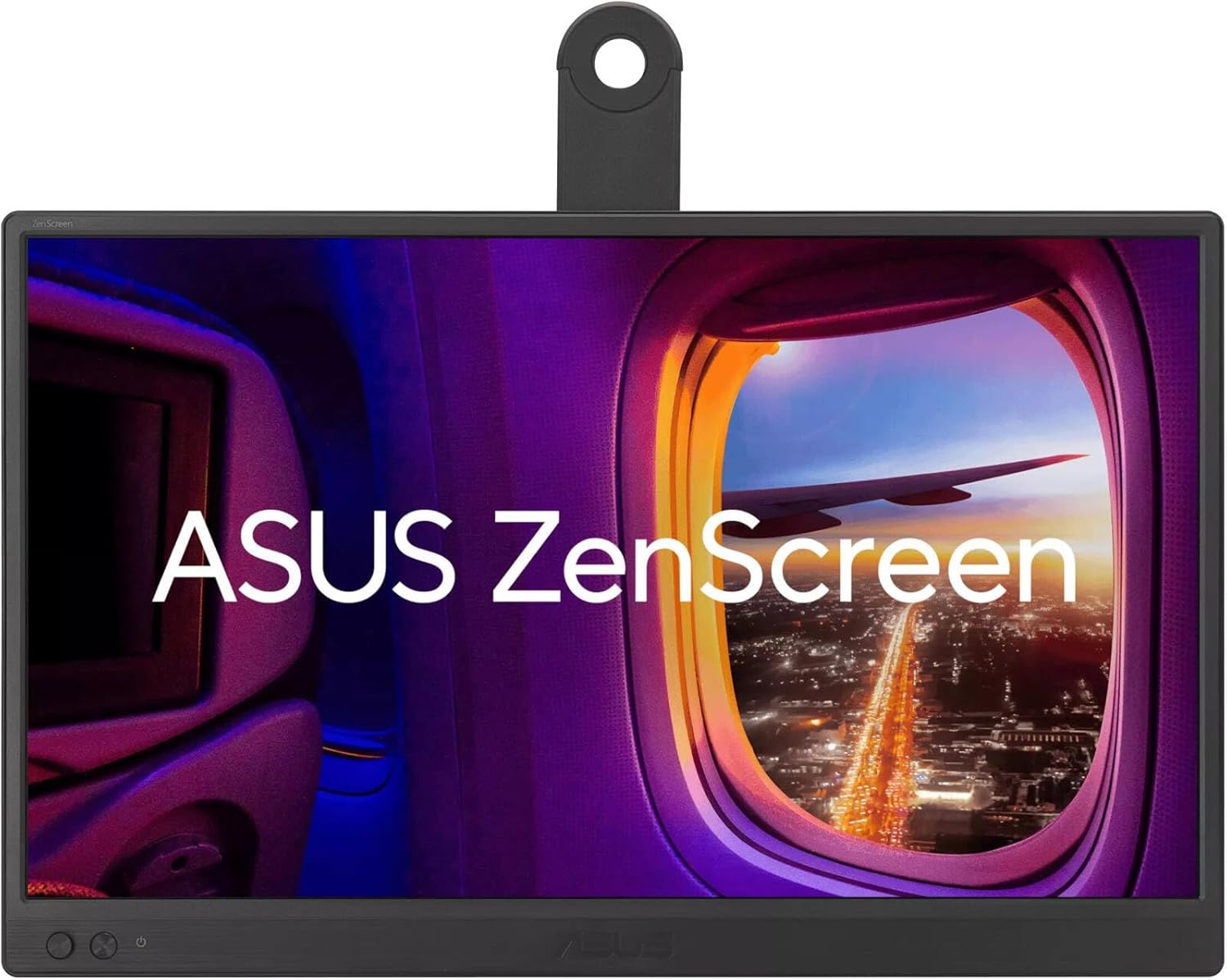 ASUS MB169CK 15.6" Portable Monitor – 5ms Response, HDMI + 2x USB-C, EU Version, Black
