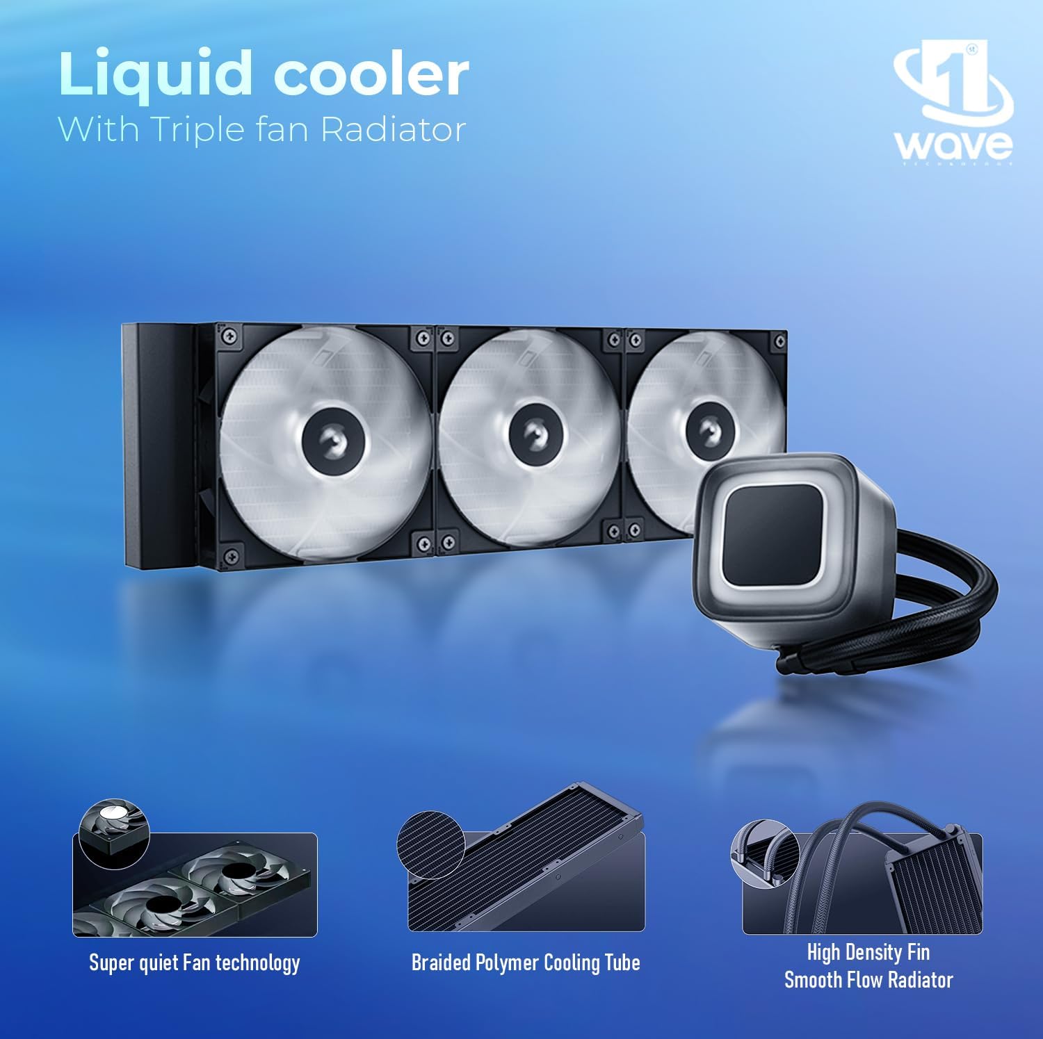 First Wave Black Phoenix AI & 3D Rendering Workstation – Intel Core Ultra 9 285K | 360mm Liquid Cooling | WiFi | RGB Performance Desktop | 3 Year Warranty