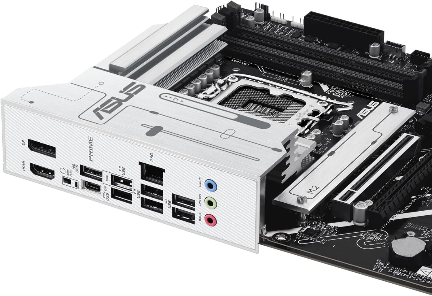 ASUS Prime Z890-P Motherboard – LGA1851 Socket, Z890 Chipset, USB 20Gbps