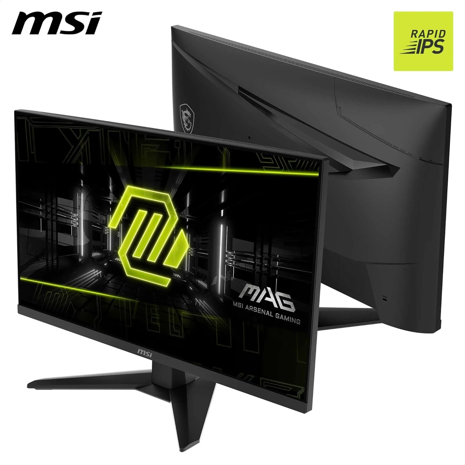 MSI MAG 274QF X24 Gaming Monitor – 27" WQHD (2560×1440) IPS | 240Hz | 0.5ms | HDR | Adaptive Sync | Flat Display MSI