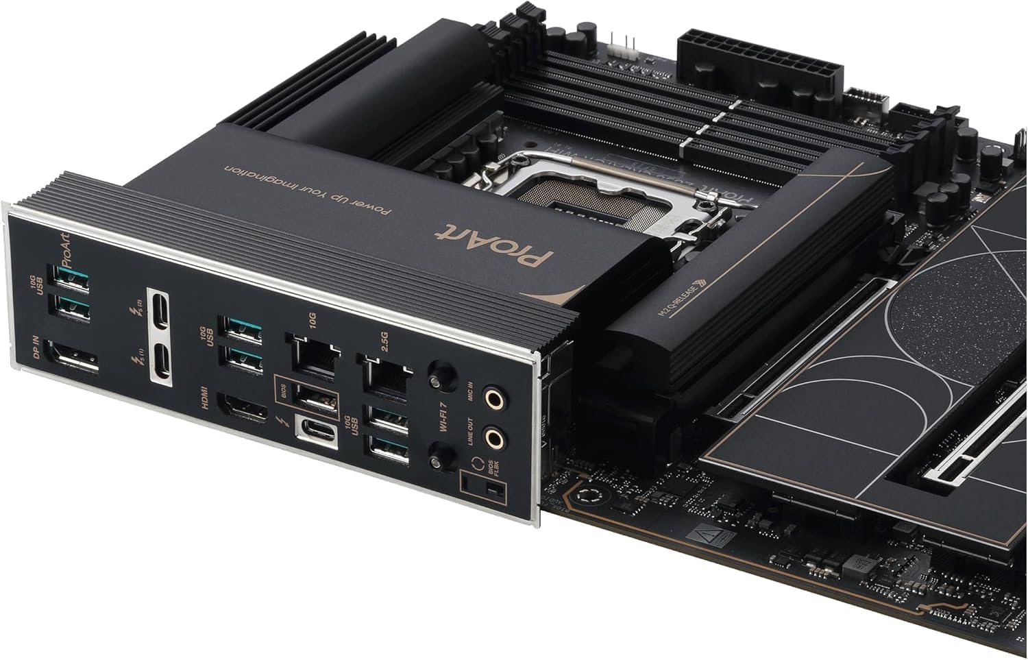 ASUS ProArt Z890-Creator WiFi Motherboard – LGA 1851 Socket, Z890 Chipset, PCIe 5.0, Thunderbolt 5, WiFi
