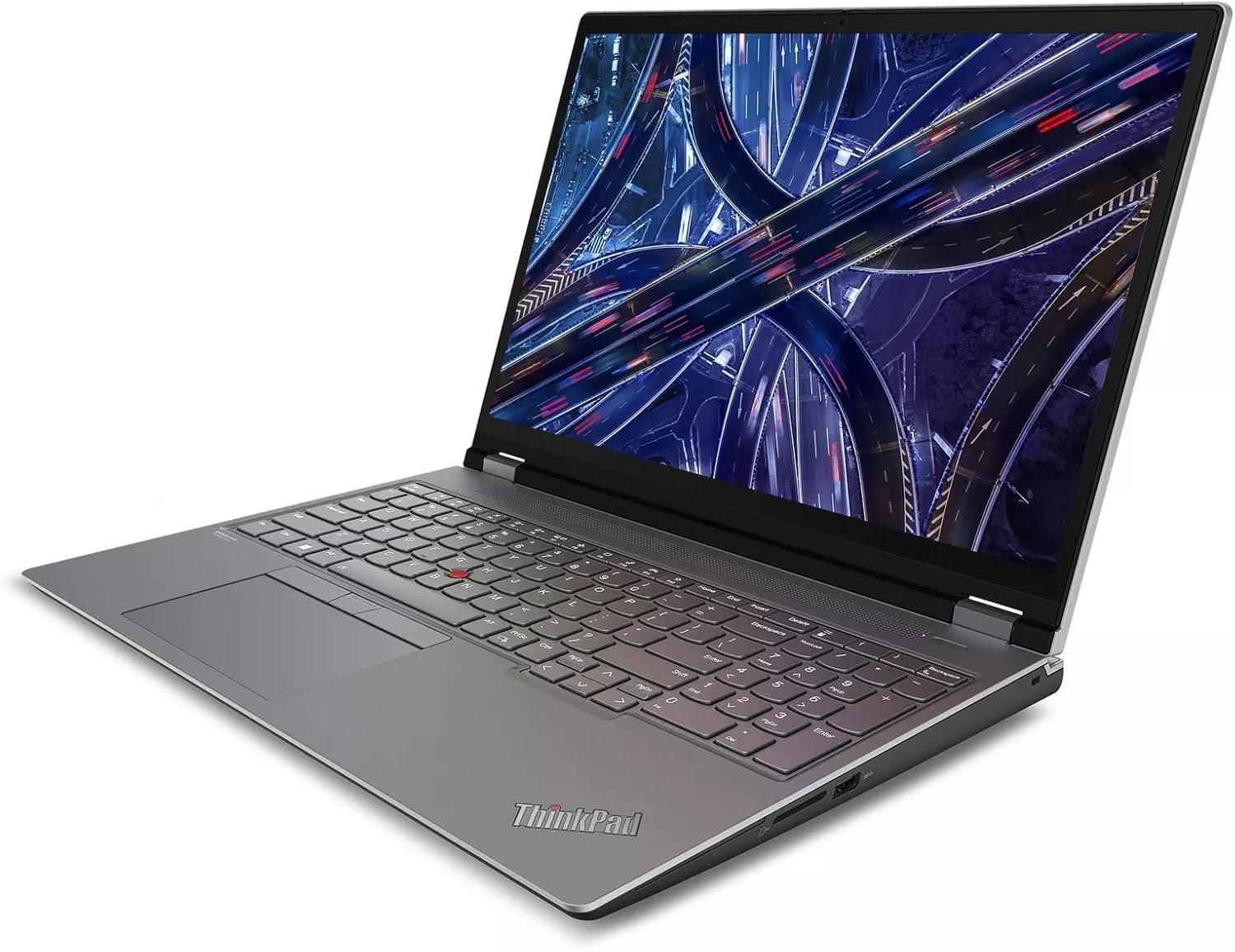 Lenovo ThinkPad P16 Gen2 Intel Core i9-13980HX, 32GB DDR5, 2TB SSD, NVIDIA RTX 4090 16GB Graphics, 16? WQUXGA OLED 400nits Touch, KYB BL Arabic/English w/NumPad, Fingerprint Reader, Win11 Pro 64, 3Yr