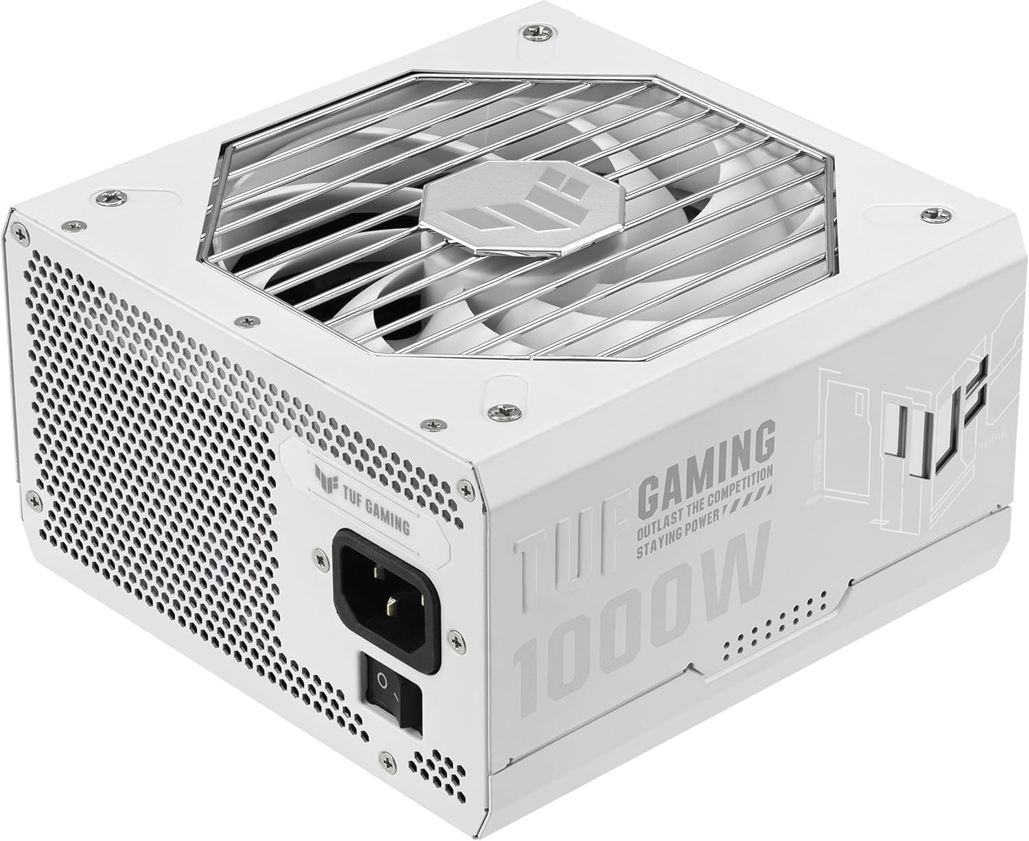 ASUS TUF Gaming 1000W White Power Supply – 80 Plus Gold, Fully Modular, High-Performance PSU, CE & UK Plug