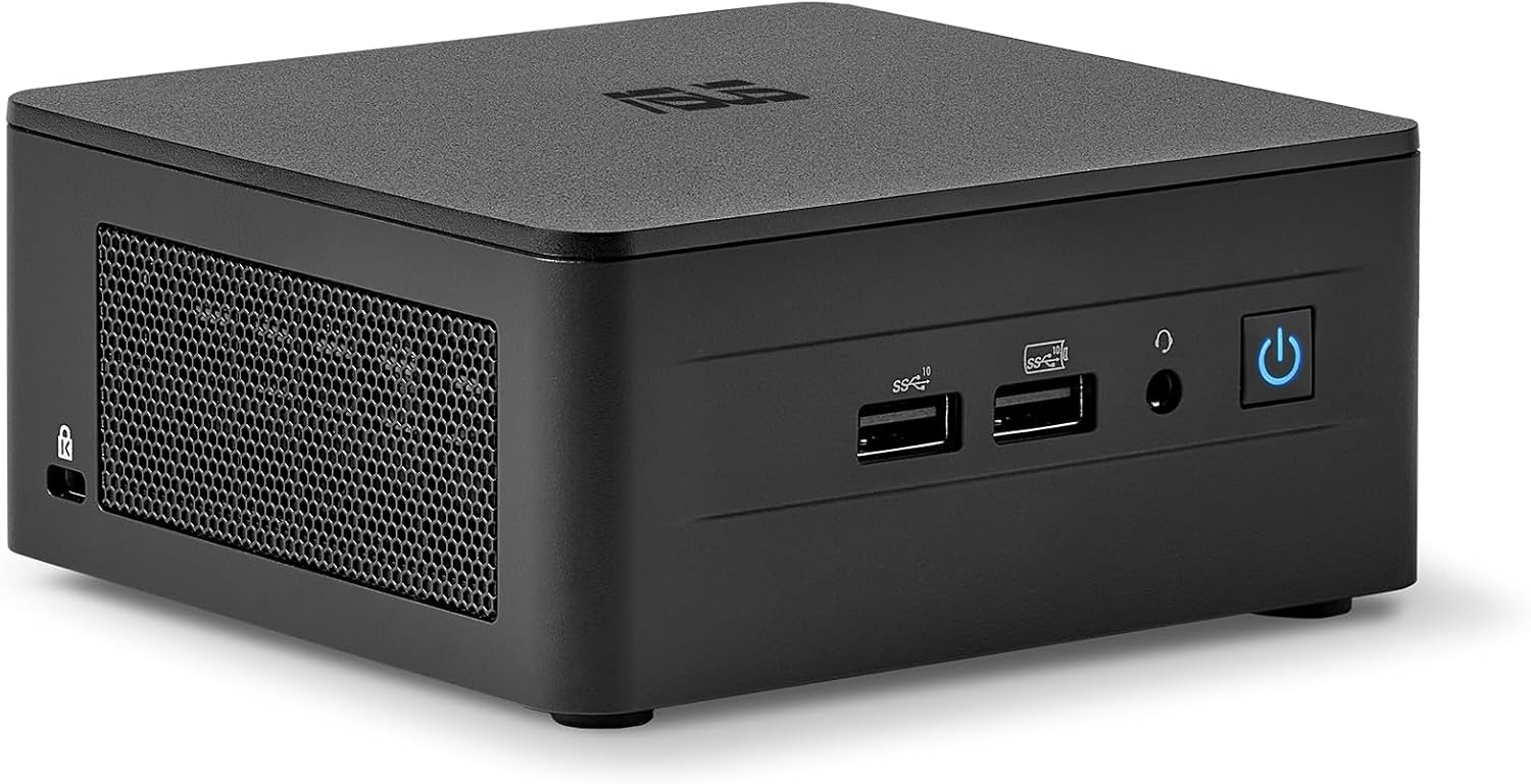 ASUS NUC 13 Pro Tall Barebone with Intel 13th Gen Core i5-1340P, Up to 64GB DDR4 RAM, Triple Storage Design, Thunderbolt? 4, Wi-Fi 6E & Bluetooth 5.3, with VESA Mount Included