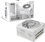 ASUS TUF Gaming 1000W White Power Supply – 80 Plus Gold, Fully Modular, High-Performance PSU, CE & UK Plug