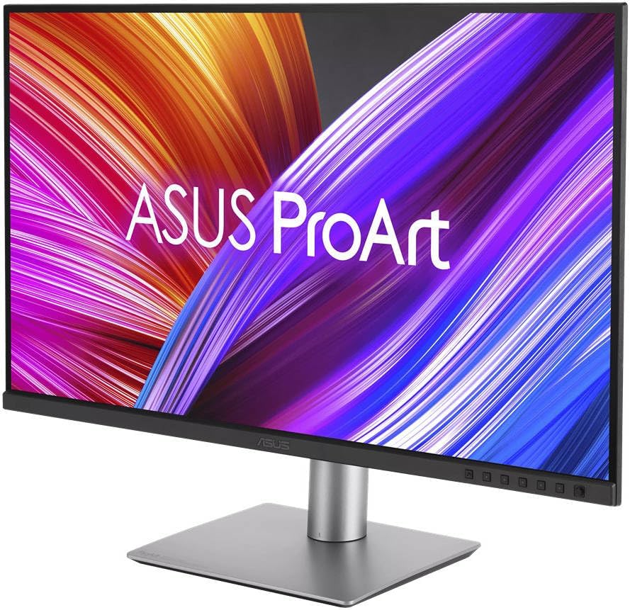 ASUS PA279CRV 27" Professional Monitor – 5ms Response, 3840x2160 4K UHD, 60Hz, DisplayPort + HDMI + USB-C + USB Hub + Built-in Speakers, Black