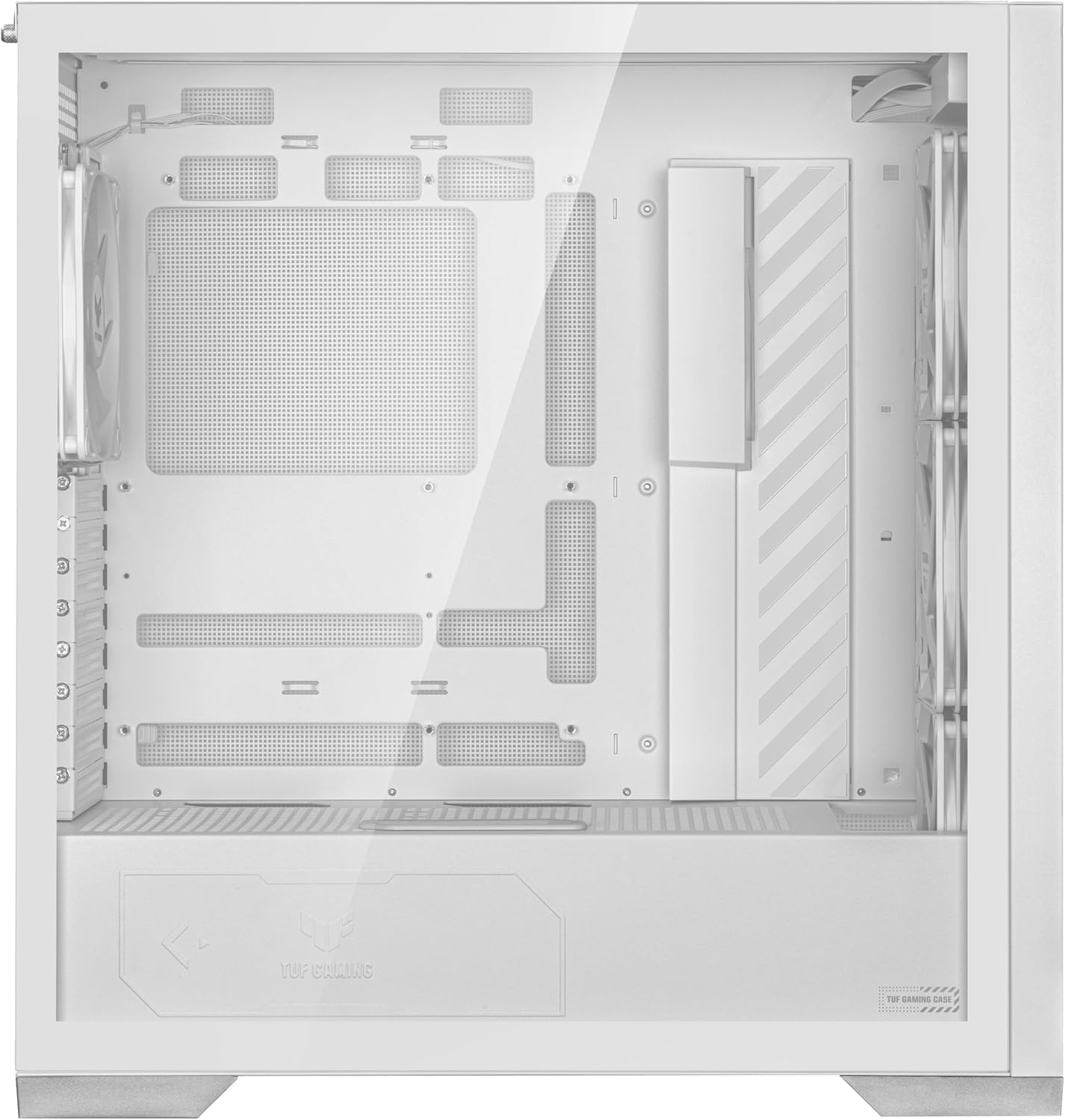 ASUS TUF Gaming GT302 Mid-Tower PC Case – Black with Tempered Glass & ARGB Fans, ATX / Micro-ATX / Mini-ITX Compatible