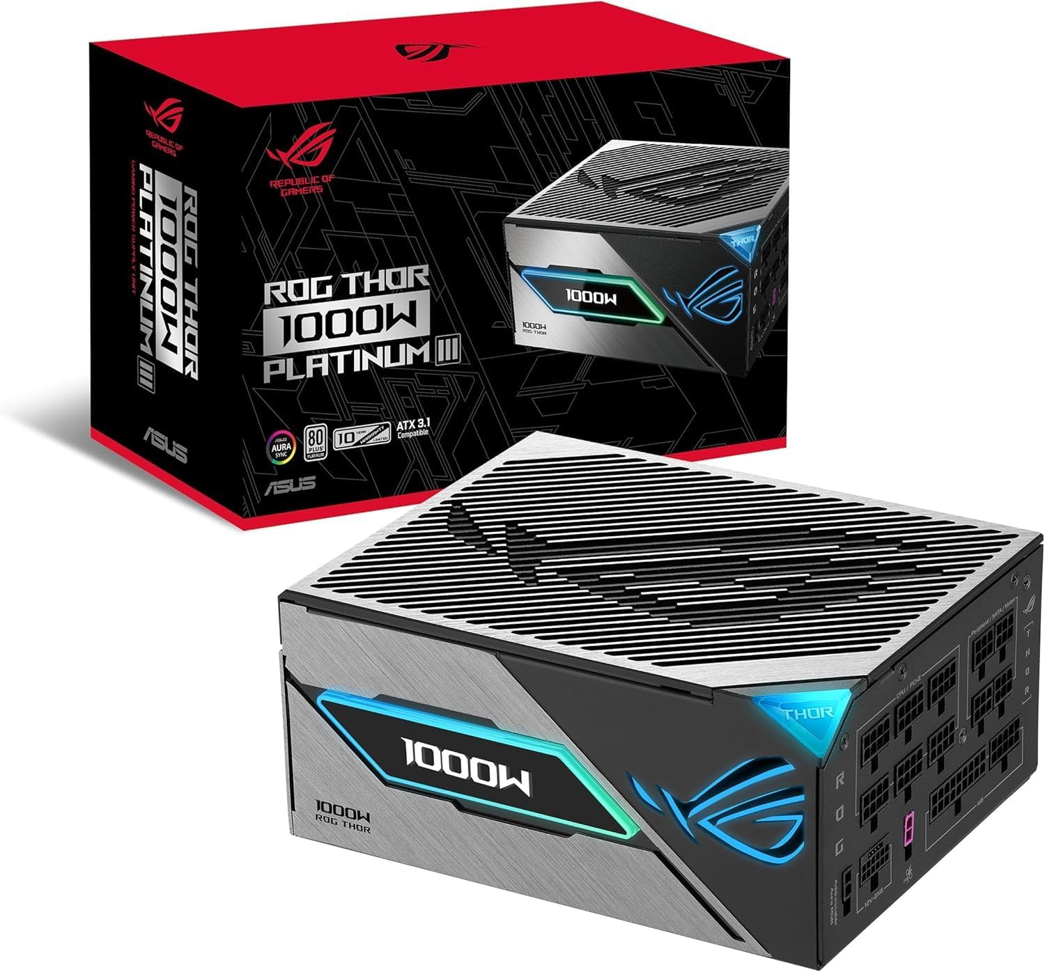 ASUS ROG Thor 1000W Platinum III Gaming PSU