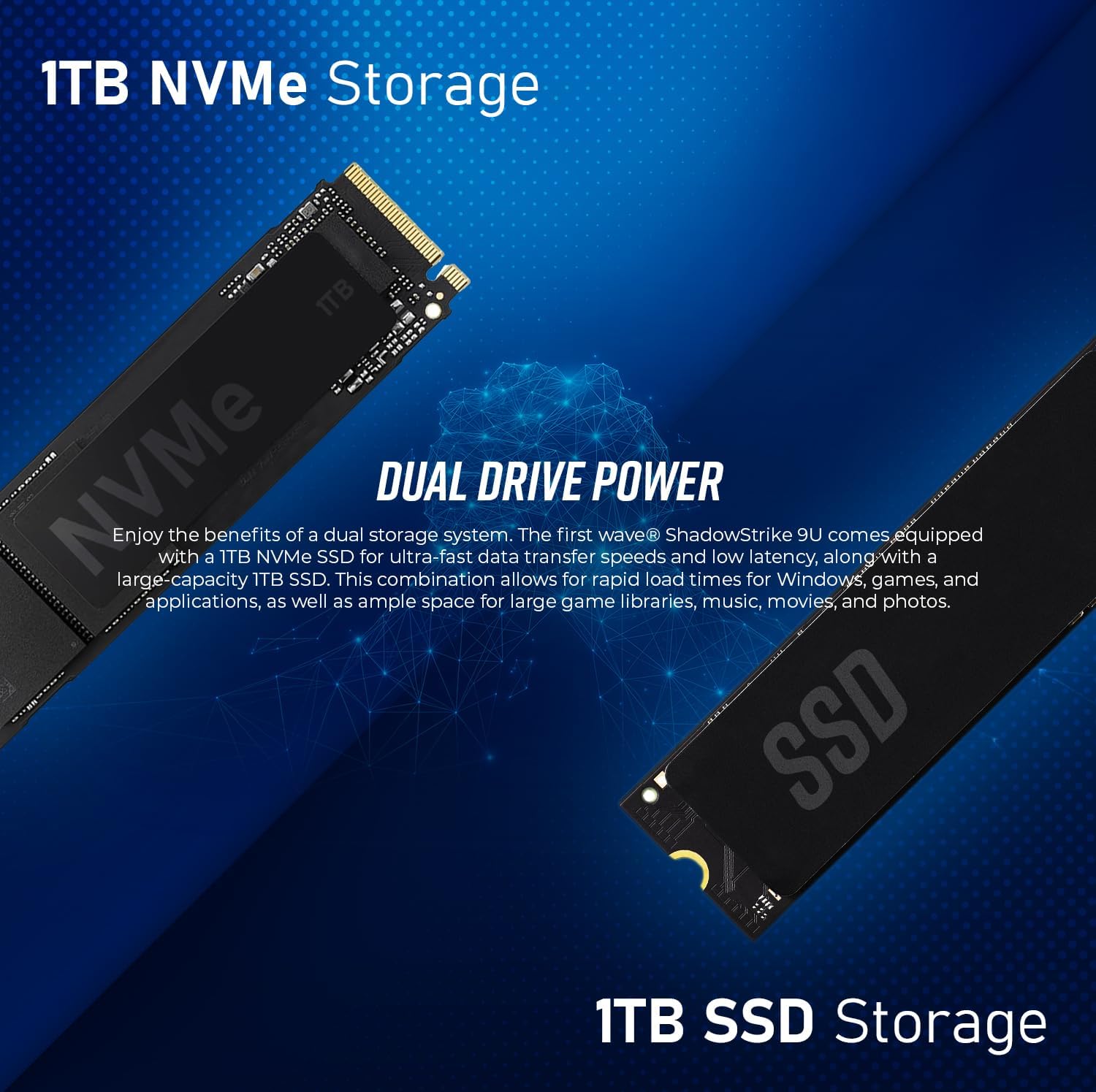 First Wave StormX Gaming PC – AMD Ryzen 5-7600, 16GB RTX 5060 Ti Graphics, DDR5 RGB RAM, 2TB SSD (1TB NVMe + 1TB SATA), WiFi, ARGB Cooling, Windows 11 Pro, 2Y Warranty