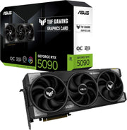 ASUS TUF Gaming GeForce RTX 5090 Gaming Graphics Card – 32GB GDDR7, PCIe 5.0, Military-Grade Components, Axial-Tech Fans, Dual Ball Bearings