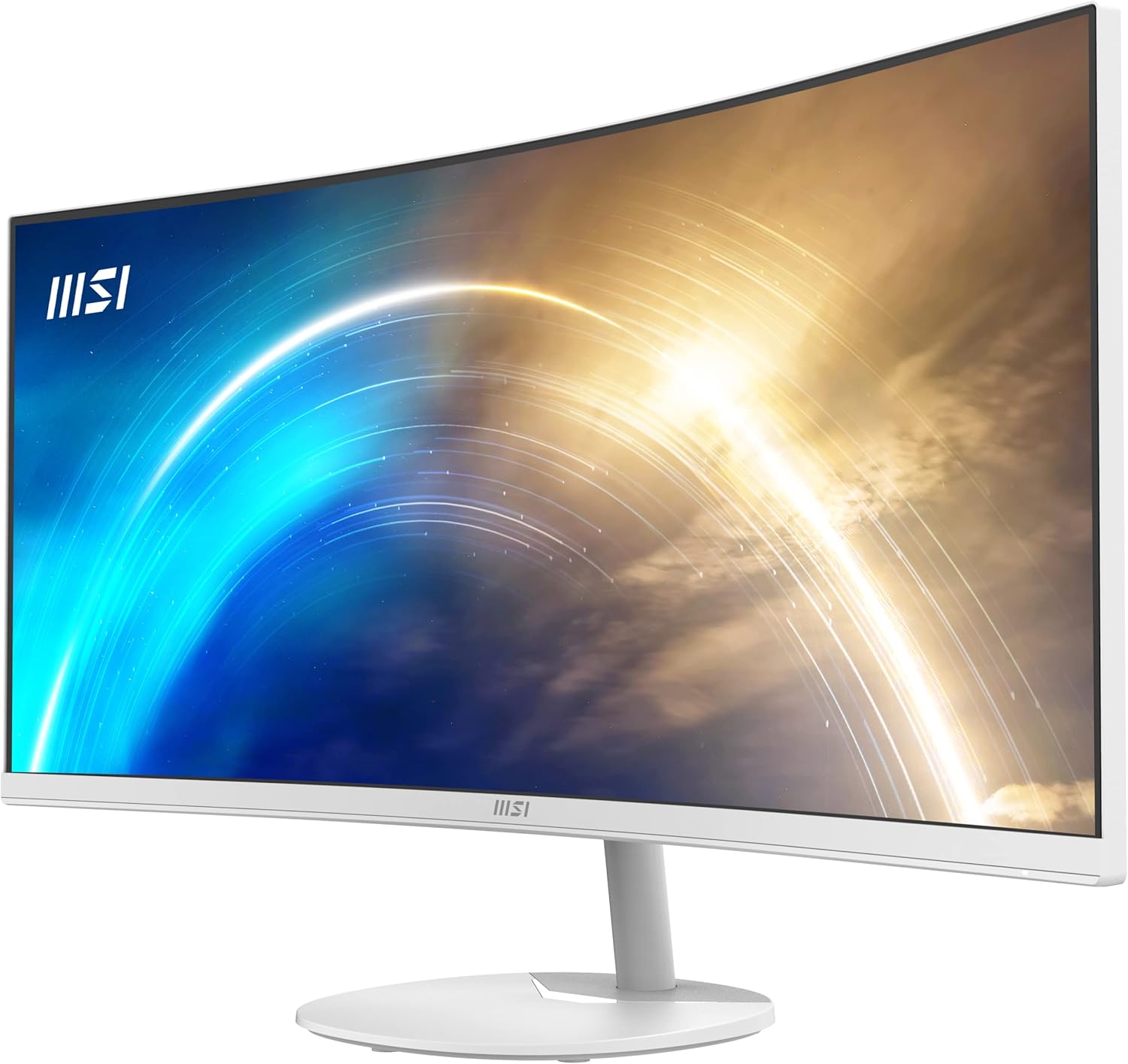 MSI PRO MP341CQ E12 Monitor – 34" UWQHD (3440×1440) VA | 120Hz | 1ms | 1500R Curved | Ultra-Wide Business & Productivity Monitor MSI
