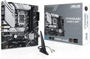 ASUS PRIME B760M A WIFIAE   mATX LGA1700 Motherboard with DDR5 7200+OC, PCIe4.0, Dual M.2, WiFi6, Realtek 2.5 Gb Ethernet, USB 3.2 Gen 2/C, DP & Dual HDMI BIOS FlashBack & Aura Sync RGB