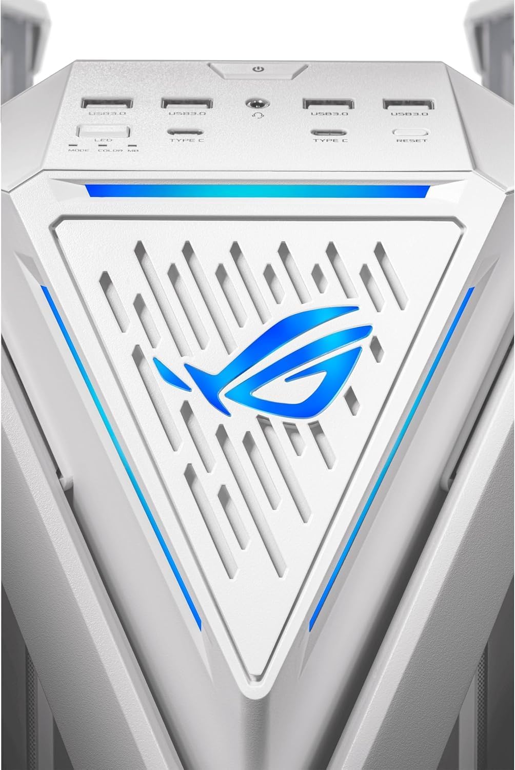 ASUS ROG Hyperion GR701 White – Premium Full-Tower PC Case, Tempered Glass, Advanced Cooling, PWM Fan Hub