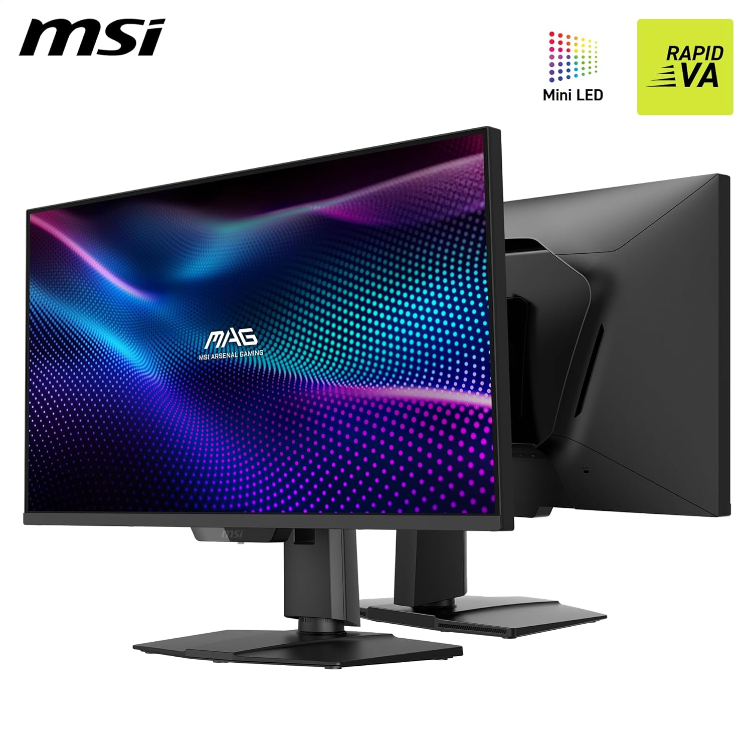 MSI MAG 274QPF X30MV Gaming Monitor – 27" WQHD (2560×1440) VA | 300Hz | 0.5ms | HDR | Adaptive Sync | Flat Display MSI