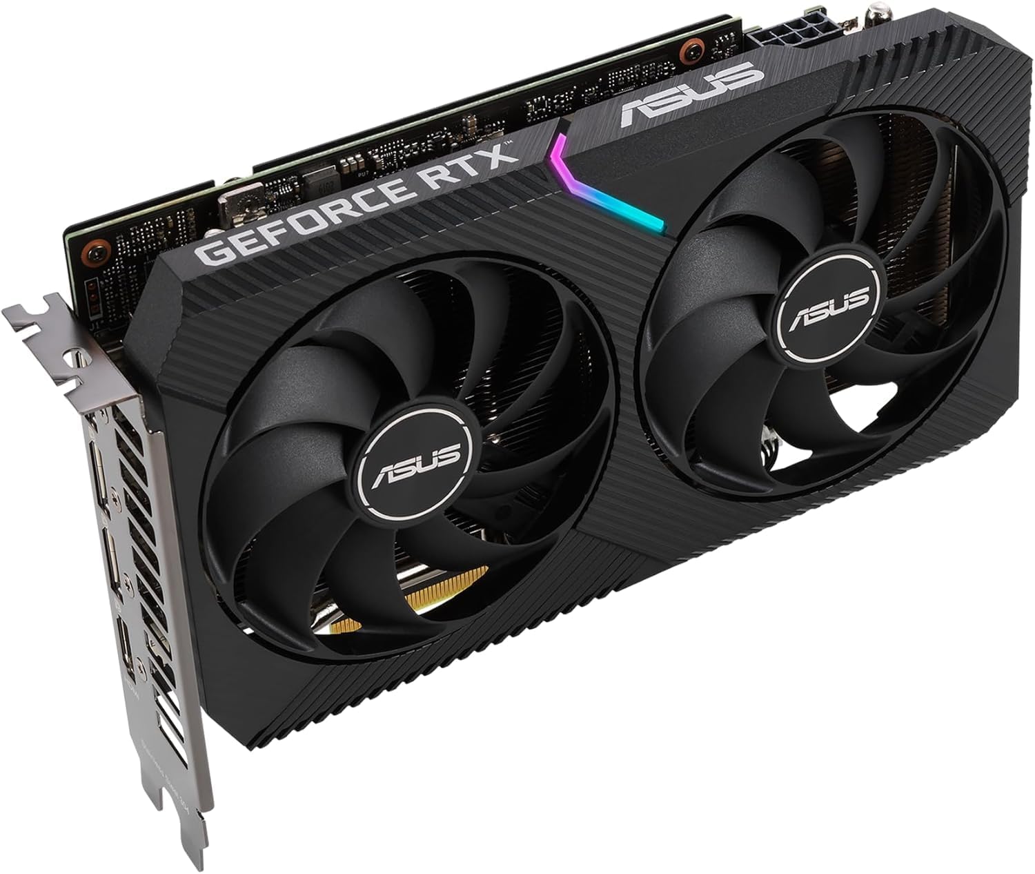 ASUS Dual RTX 3060 12GB V2 Graphics Card – GDDR6, PCIe 4.0, Dual Fan Cooling, Ray Tracing