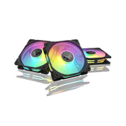 ASUS TUF Gaming TR120 ARGB Reverse Fan Triple Pack (Black Edition)