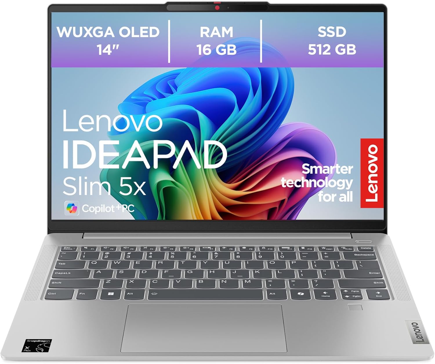 Lenovo IdeaPad IPS5 14" Laptop Intel Core i7 SD-X1P42100 Processor, 16GB RAM, 512GB SSD, 14" WUXGA Display, Windows 11