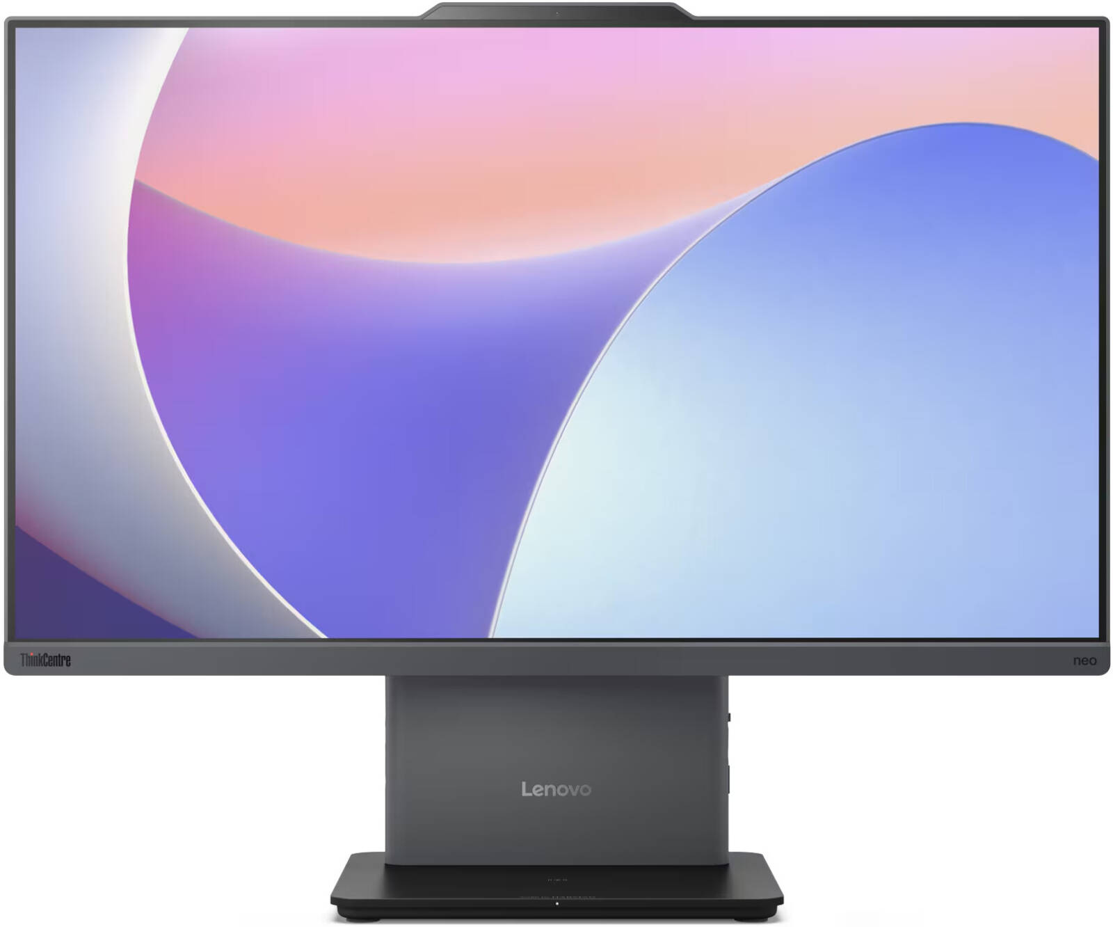 Lenovo ThinkCentre neo 50a 24 Gen 5 AIO Desktop Computer, 23.8" FHD IPS Display, Intel Core i5-13420H, 8GB RAM, 512GB SSD, Intel UHD Graphics, ENG/ARAB K/B & Mouse, FreeDOS, Luna Grey | 12SC000TGR