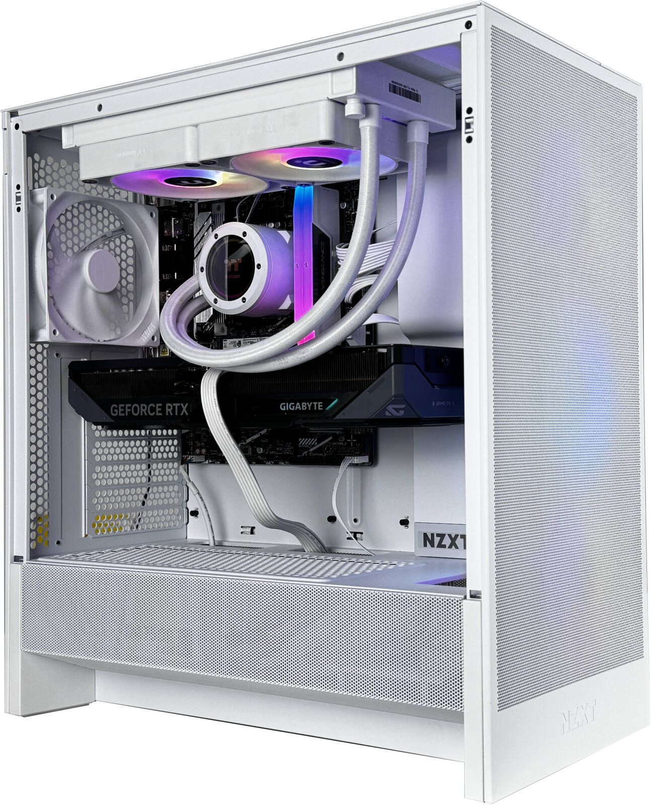 Blizzard Gaming PC - Intel Core i7-12700K 12 Cores 20 Threads, NVIDIA RTX 4070 12GB, 32GB DDR5 RAM 5600MHz, 1TB SSD Gen 4, 650W 80 Plus PSU, 240mm Liquid Cooler