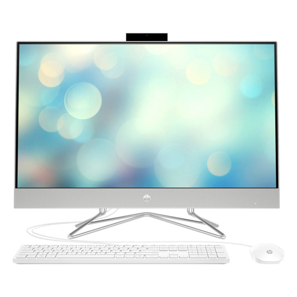 HP 27-DP1013N 27 " FHD IPS Non Touch All In One PC, Intel Core i7-1165G7 Processor, 8GB DDR4 RAM, 1TB HDD, Intel Iris Xe Graphics, With Wired Keyboard + Mouse, DOS - No Windows, Silver | 488J6EA