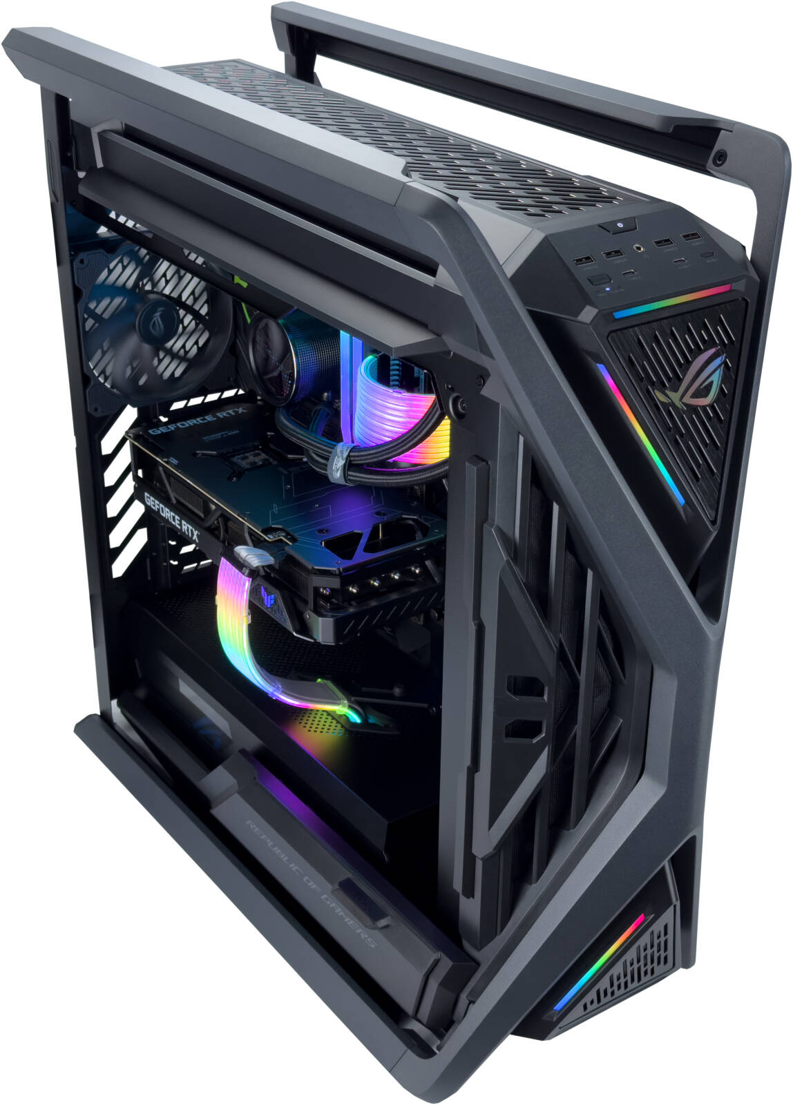 Hyperion Gaming PC - Intel Core Ultra 9 285K 24 Cores 24 Threads, NVIDIA RTX 5090 32GB, 64GB DDR5 RAM 6000MHz, 2TB SSD Gen 5, 1000W 80 Plus PSU, 360mm Liquid Cooler, Wi-Fi + BT