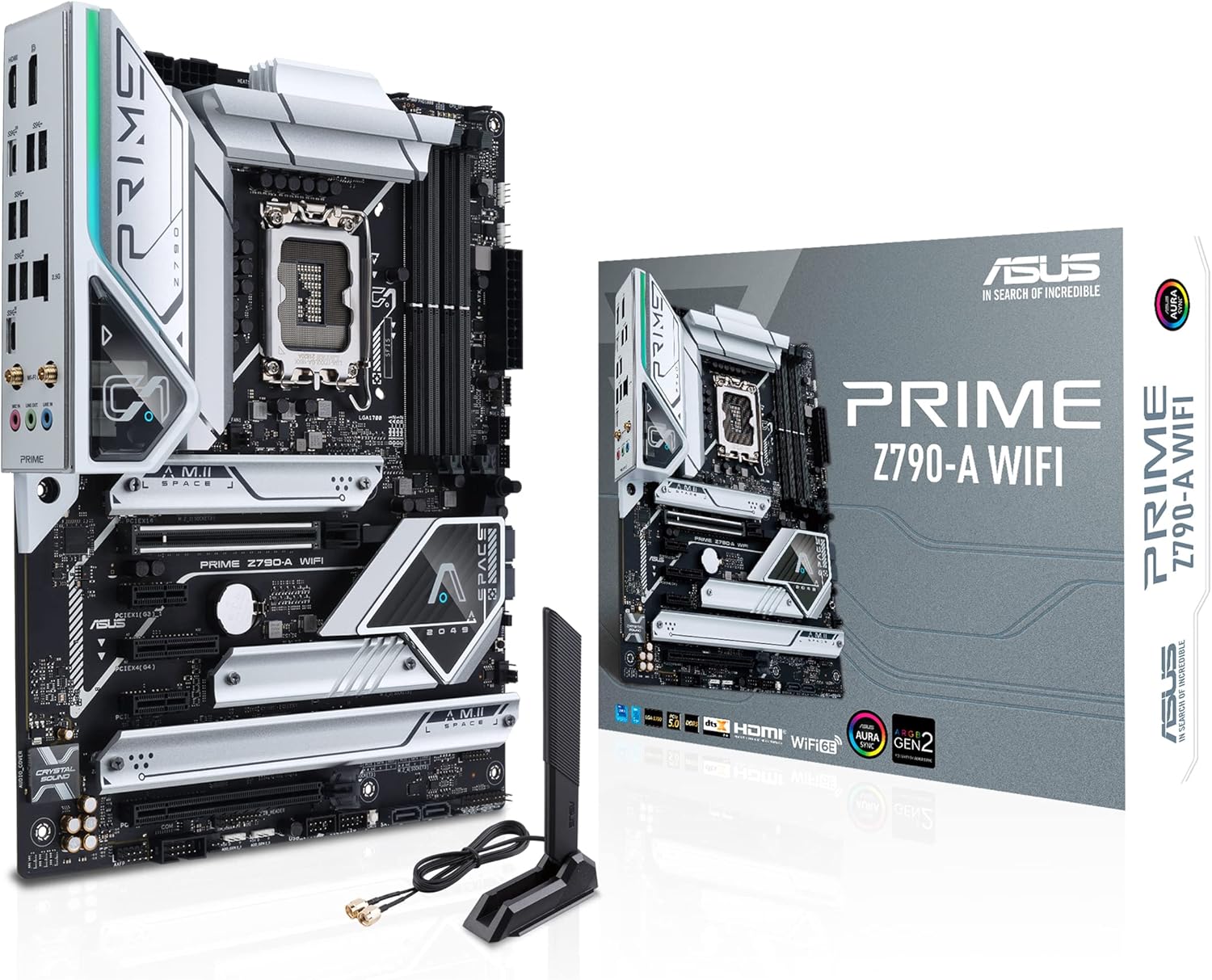 The ASUS PRIME Z890M-PLUS WIFI-AE is a microATX motherboard designed for Intel's Core Ultra Series 2 processors