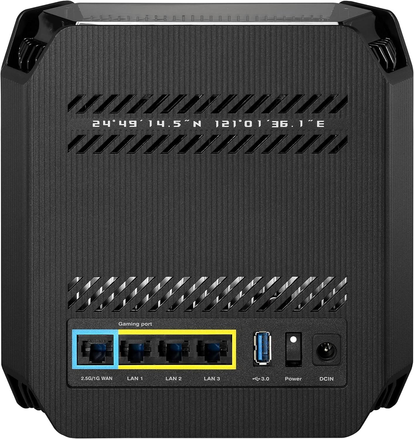 ASUS GT6 WiFi 6 Dual-Band Router – 1-Pack White, 6,000 Mbps, OFDMA & MU-MIMO, AiMesh Compatible