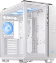 ASUS TUF Gaming GT502 Plus Mid Tower ATX Dual Chamber Case   White