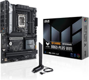ASUS ROG STRIX B860-I GAMING WIFI-AE   Mini-ITX LGA1851 Motherboard with DDR5-9066+ OC, PCIe 5.0, WiFi 7, 2.5Gb Ethernet, USB4, DisplayPort 1.4, HDMI 2.1, BIOS FlashBack Aura Sync RGB & Advanced Thermal Design