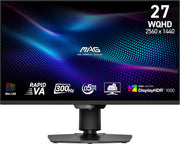 MSI MAG 274QPF X30MV Gaming Monitor – 27" WQHD (2560×1440) VA | 300Hz | 0.5ms | HDR | Adaptive Sync | Flat Display MSI