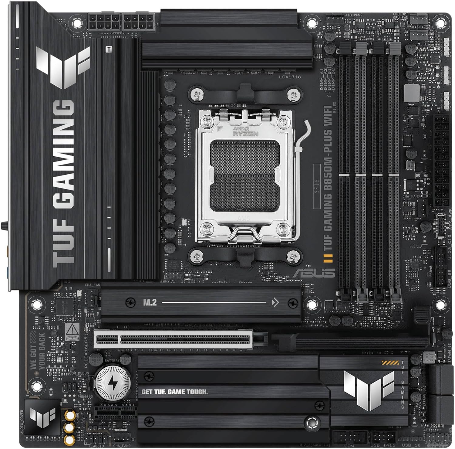 ASUS TUF GAMING B850M-PLUS WIFI/AM5,B850,USB20G,WIFI6E,AURA,MB