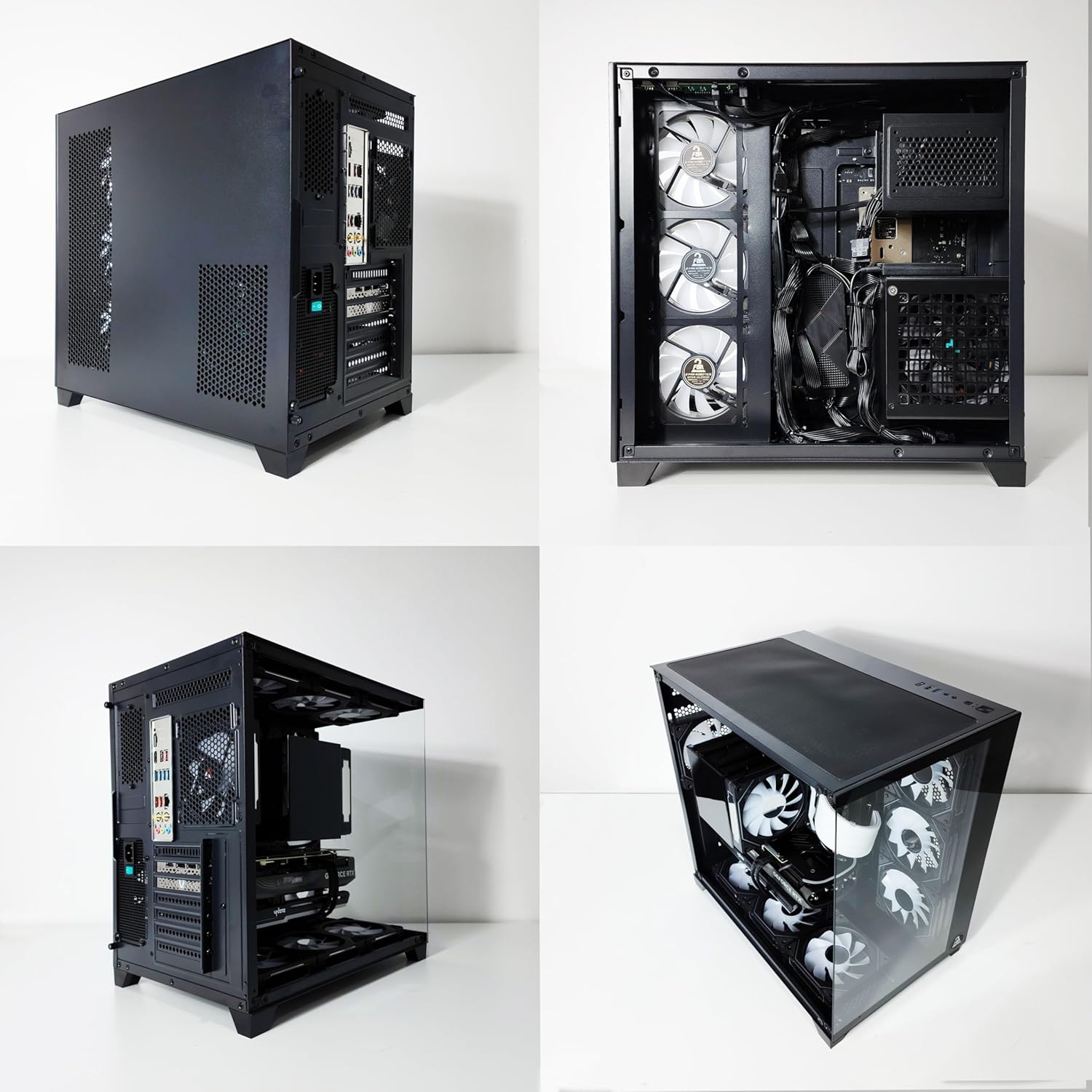 Thunderstrike Pro Gaming PC - AMD Ryzen 7 7800X3D 8 Cores 16 Threads, AMD Radeon RX 9070 XT OC 16GB, 32GB DDR5 RAM 6400MHz, 1TB SSD Gen 4, 750W Gold PSU, 360mm Liquid Cooler, Wi-Fi + BT